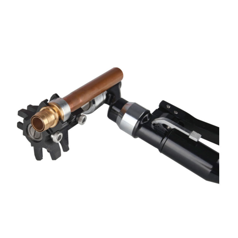 DL-1232-3-F เครื่องมือบีบอัดทองแดงไฮดรอลิก 9 มม. - 25 มม. สำหรับท่อเครื่องปรับอากาศ