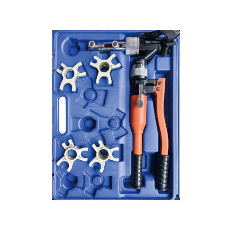 DL-1232-3-F เครื่องมือบีบอัดทองแดงไฮดรอลิก 9 มม. - 25 มม. สำหรับท่อเครื่องปรับอากาศ