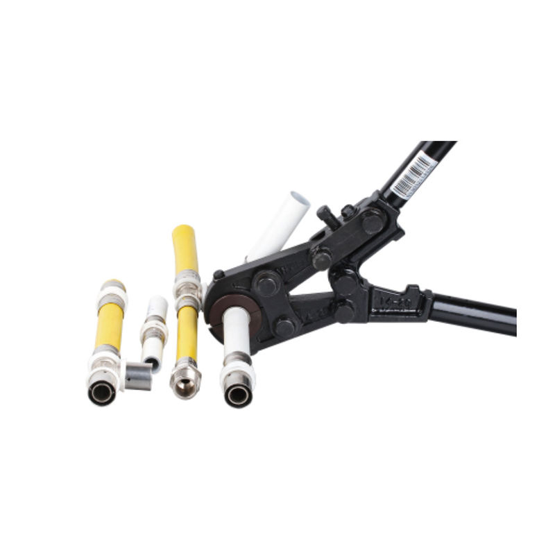 DL-1420 12mm-20mm Pex Pipe Clamp เครื่องมือ 2.2kg Water Line Crimping เครื่องมือ พร้อมด้ามจับตามหลักสรีรศาสตร์