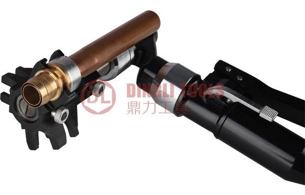 DL-1232-3-F เครื่องมือกดท่อทองแดงไฮดรอลิก 3.3 กก. สำหรับท่อเครื่องปรับอากาศ